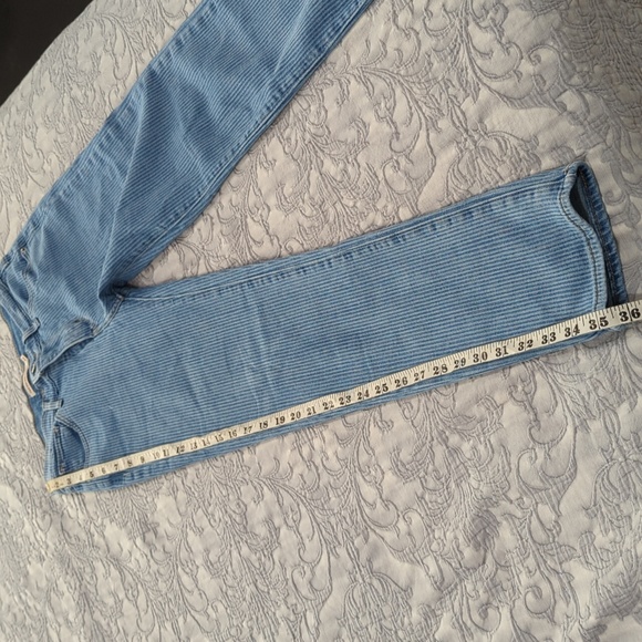 Blue Jeans - Levi Strauss 725 High Rise Straight- blue light stripe size 26 - Picture 9 of 9